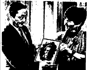 (Photo of Molly & President)